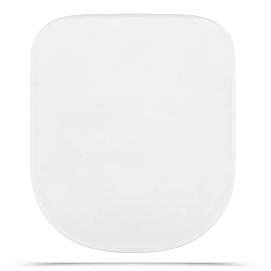 Sedile copriwc in legno bianco compatibile con serie la Oasi di Pozzi Ginori