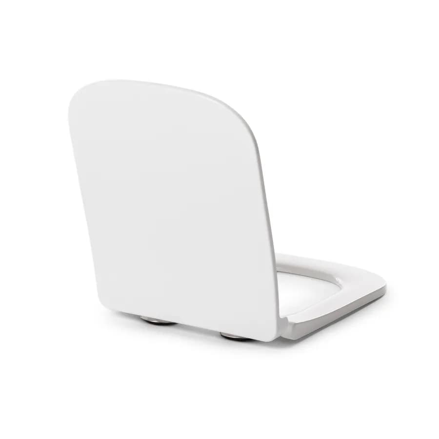 Sedile copriwc per vaso monoblocco bianco - Teo