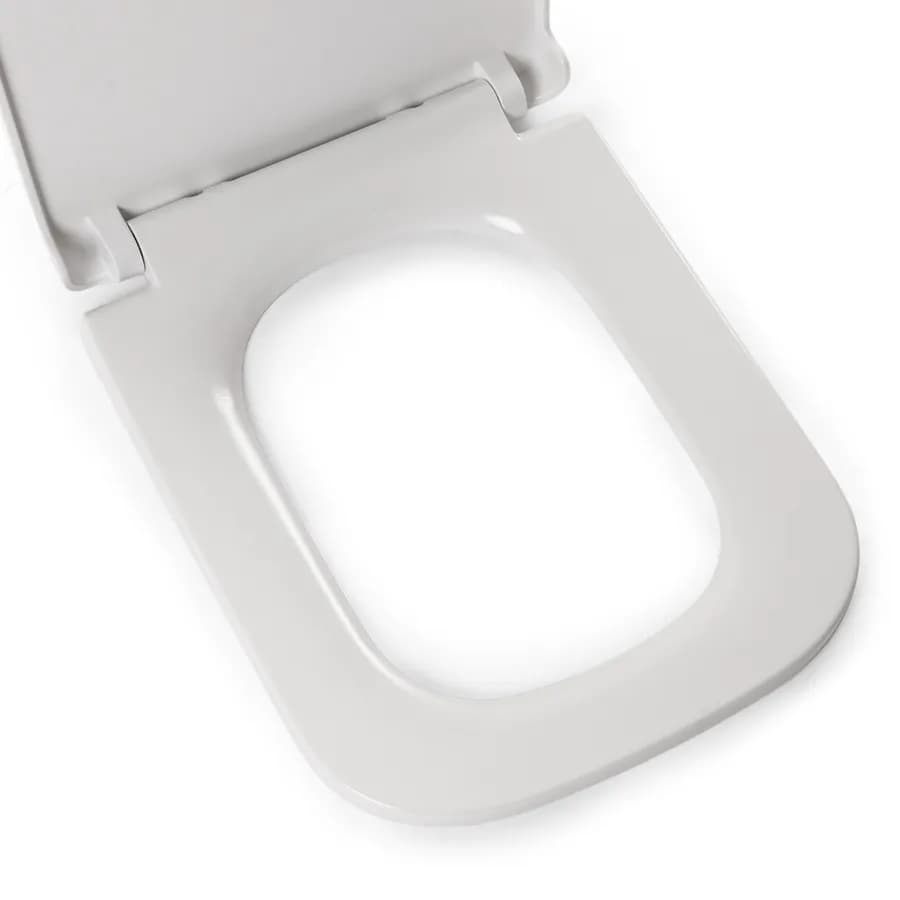 Sedile copriwc per vaso monoblocco bianco - Teo