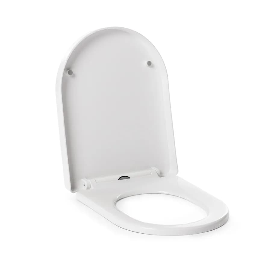 Sedile copriwc slim soft-close bianco lucido - Rivas