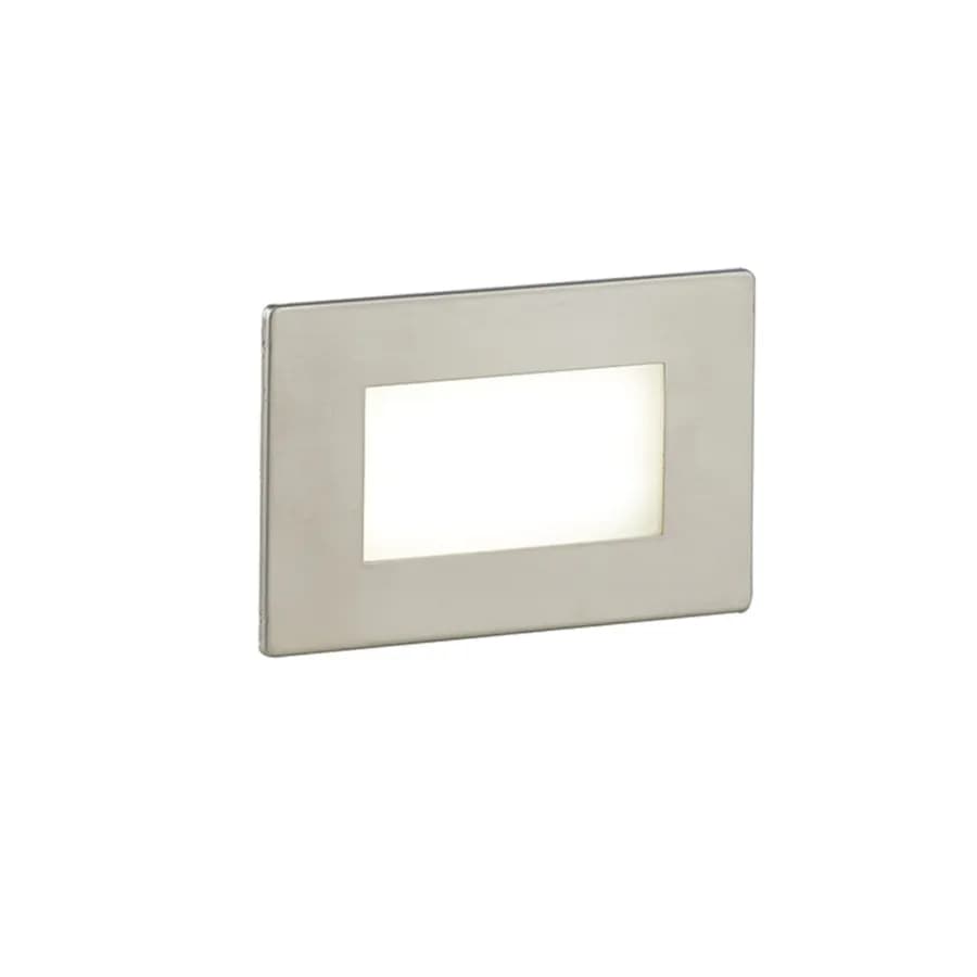 Segnapassi 10,7x6,7 cm in policarbonato con sensori e doppia placchetta