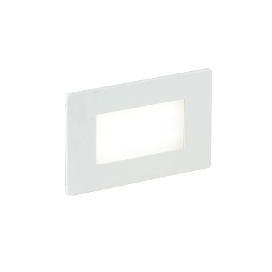 Segnapassi 10,7x6,7 cm in policarbonato con sensori e doppia placchetta