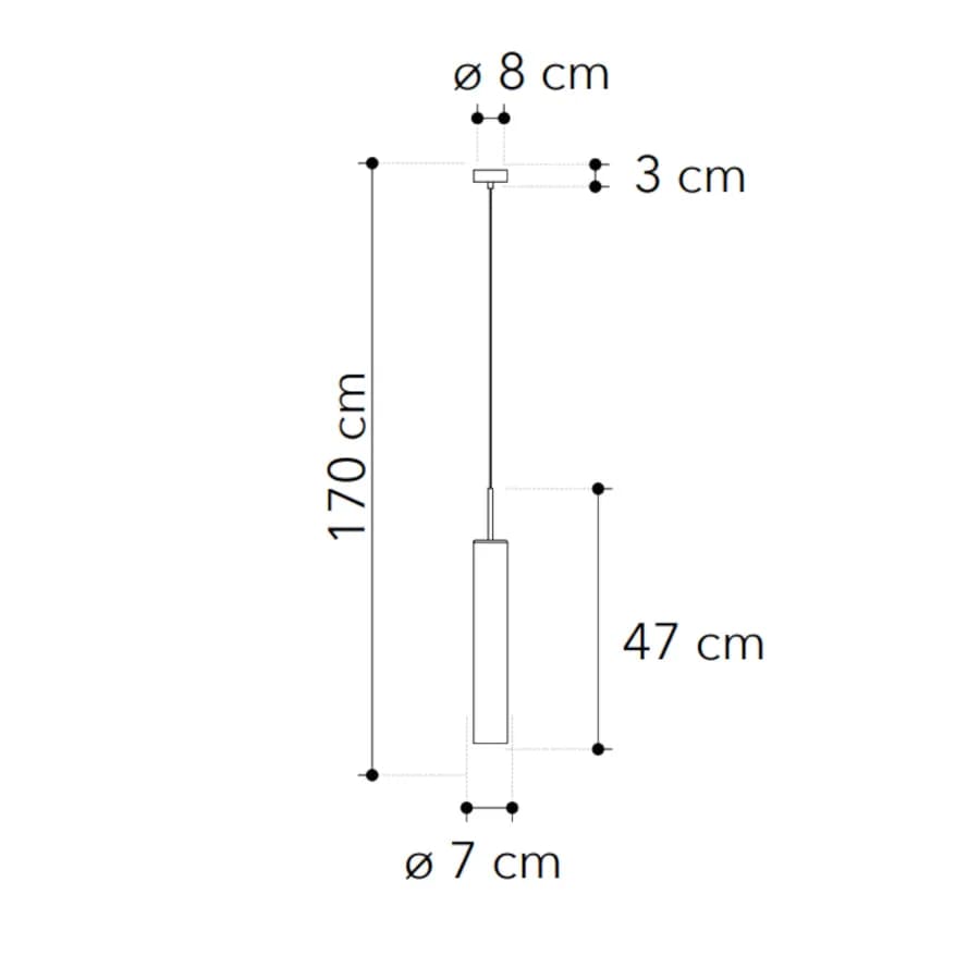 Set 3 lampade a sospensione 170h cm in vetro e metallo cromato