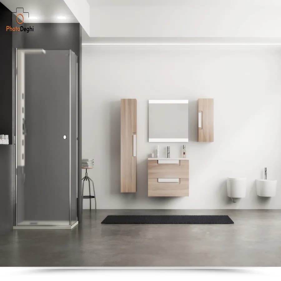 Set 2 nottolini ricambio box doccia cromati