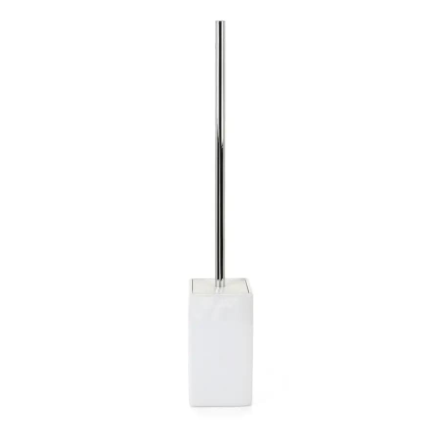 Set 4 accessori da appoggio in ceramica bianco - Verbena di Gedy