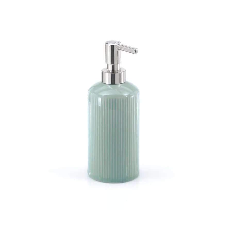 Set 4 accessori d'appoggio in ceramica acquamarina - Sabina di Gedy