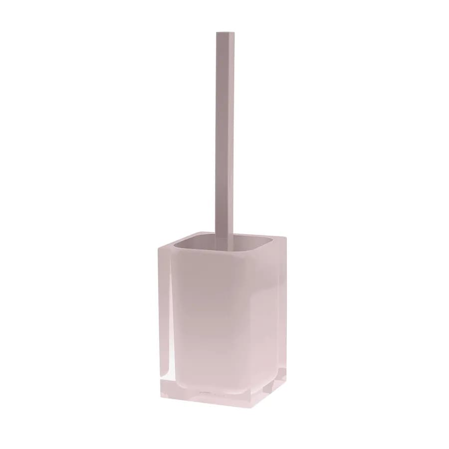 Set 4 accessori da appoggio rosa e trasparente - Rainbow di Gedy