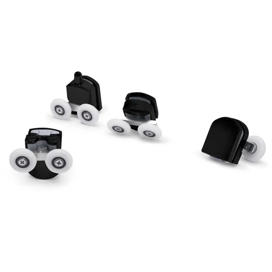 Set 4 roller di ricambio per box doccia Nait