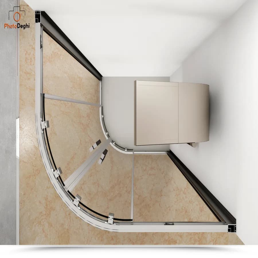 Set 4 roller per box doccia scorrevole Deghi ricambi box doccia