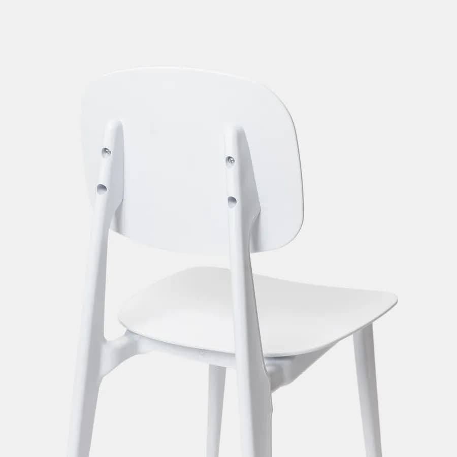 Sedia da giardino in polipropilene bianco - Lilibeth
