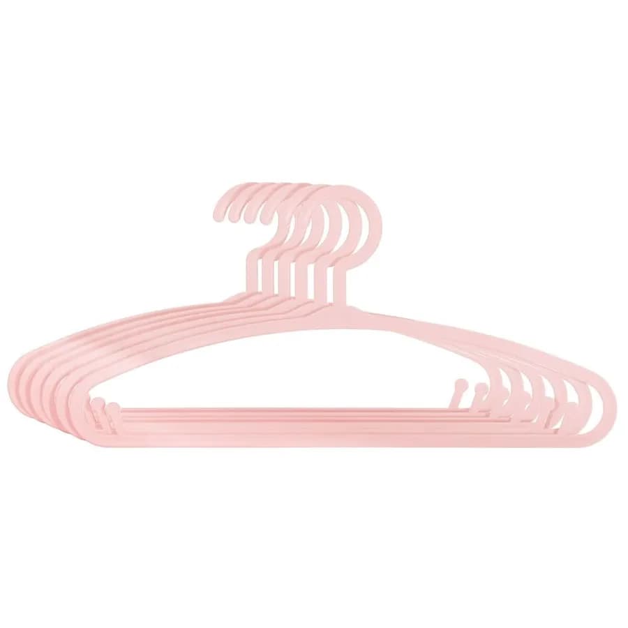 Set 6 grucce appendiabiti per bambini rosa - Kids