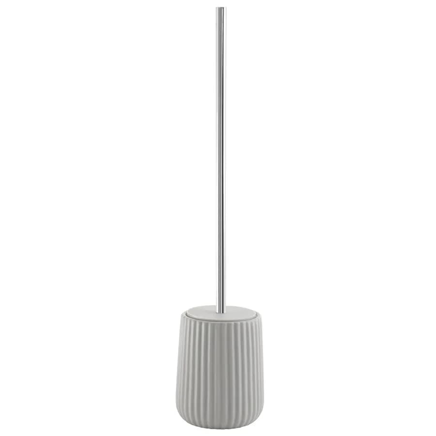 Set 2 accessori d'appoggio in ceramica grigio rigato - Marika di Gedy