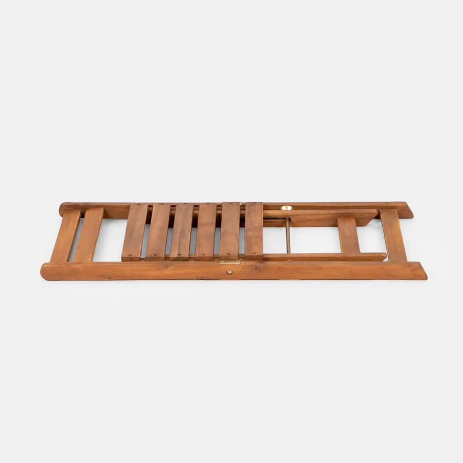 Set bistrot tavolo 70x40 cm e 2 sedie in legno di acacia - Paja