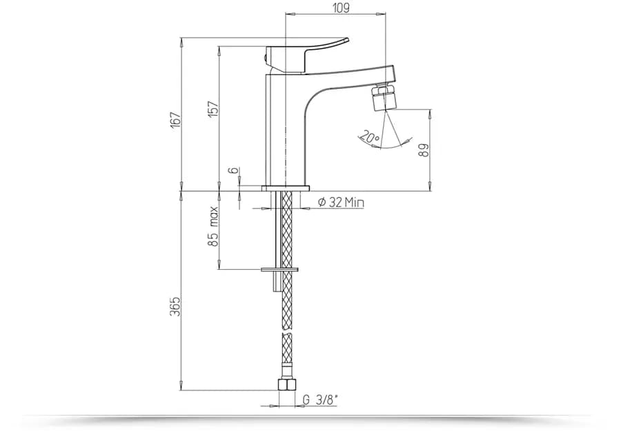 Set completo Jacuzzi - Rubinetteria per lavabo vasca e bidet in ottone cromato Tanka serie design