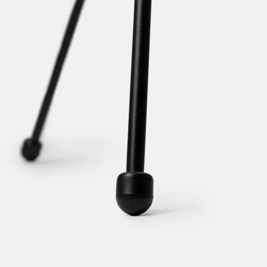 Set relax con 2 poltrone e tavolino rotondo 50 cm in metallo nero e corda verde - Kalimba