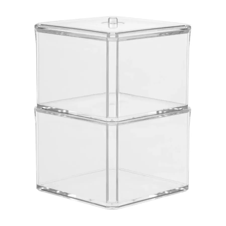 Set di 2 scatole portaoggetti trasparente - Belive