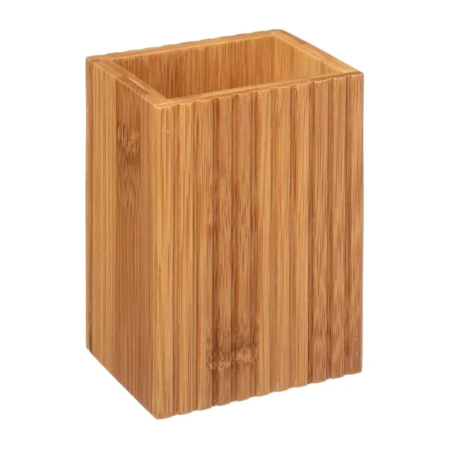 Set di 3 accessori bagno in bambù - Tericon