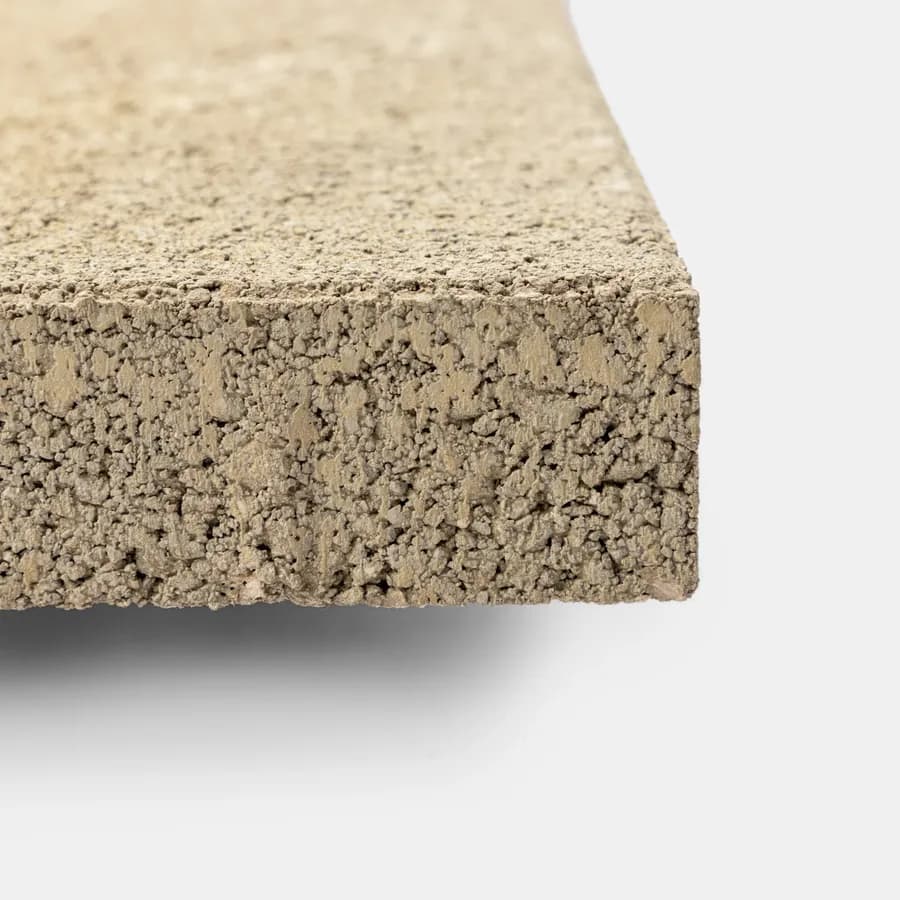 Set di 4 marmette per ombrellone 50x50 cm 108 kg in cemento sabbia