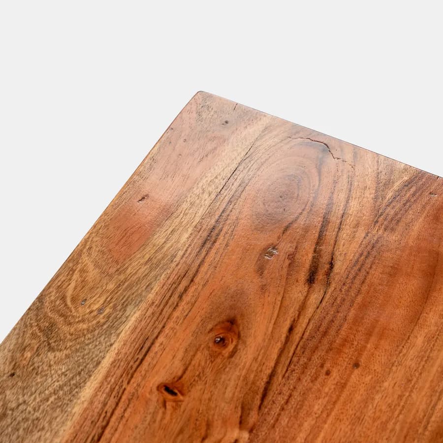 Set 3 librerie in legno di acacia con ripiani sollevabili - Freia Acacia