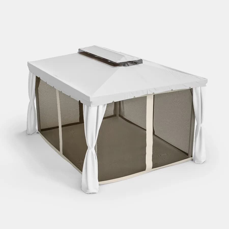 Set di zanzariere per gazebo 3x2 m ecrù - Bolt