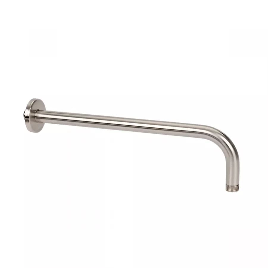 Set doccia con soffione 30 cm con braccio 35 cm e kit doccino con finitura satinata