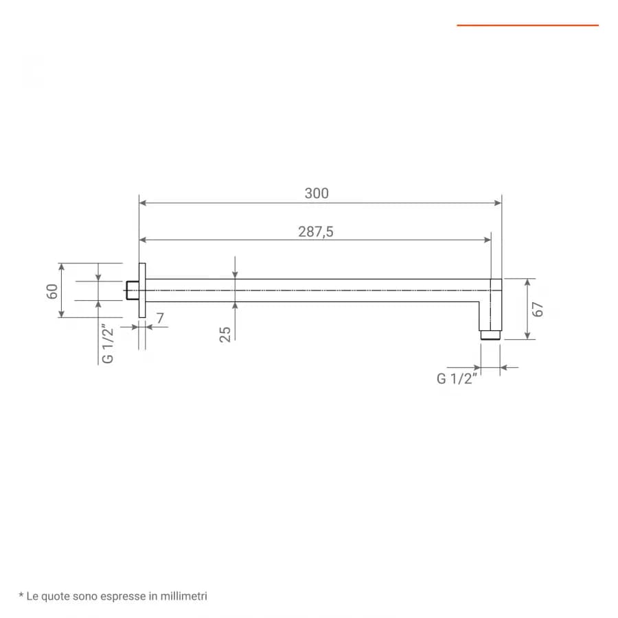 Set doccia incasso 2 vie con braccio 30 + soffione 20 + duplex nero opaco Lumos di Jacuzzi - Rubinetteria