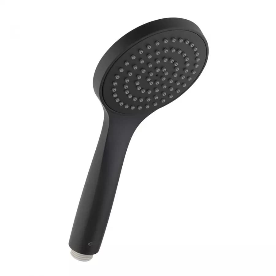 Set doccia incasso 2 vie con braccio 30 + soffione 20 + duplex nero opaco Lumos di Jacuzzi - Rubinetteria