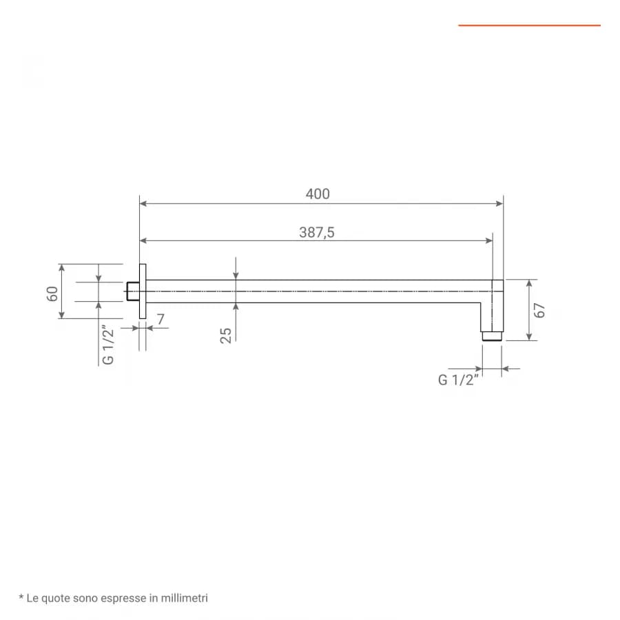 Set doccia incasso 2 vie con braccio 40 + soffione 30 + duplex nero opaco Lumos di Jacuzzi - Rubinetteria