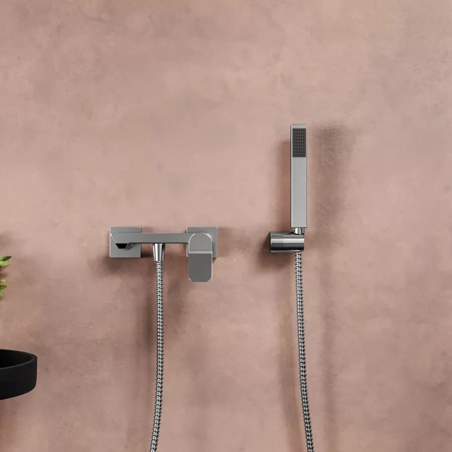 Set esterno doccia con doccino cromo – Wing