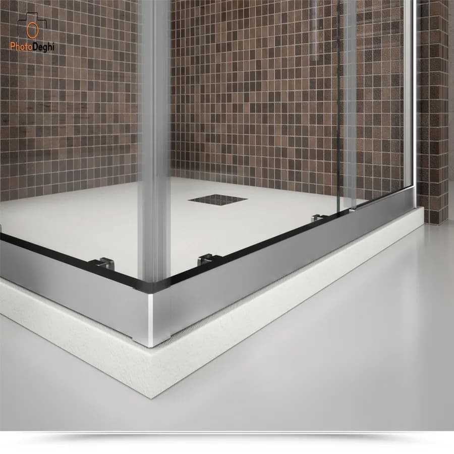 Set guarnizioni magnetiche per ricambio box doccia angolo Deghi h 190 cm spessore 6 mm