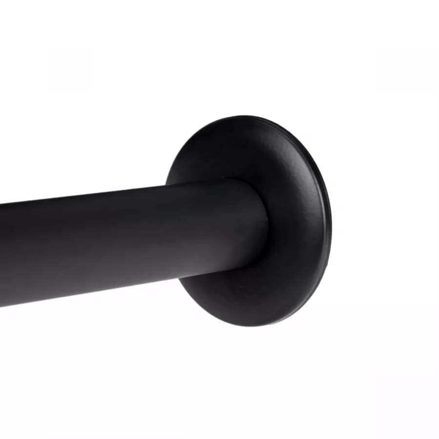 Set incasso doccia con braccio 28 cm e soffione 20 cm nero – Ran