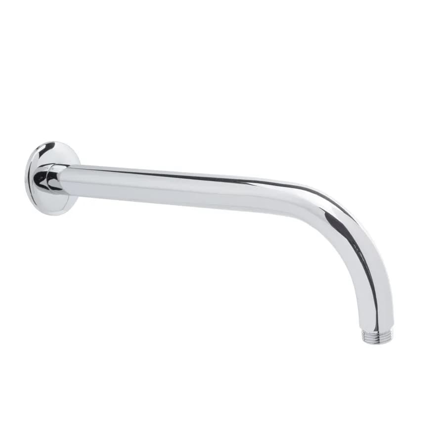 Set incasso doccia con braccio 28 cm soffione doccino e flessibile con presa acqua tonda - Slim