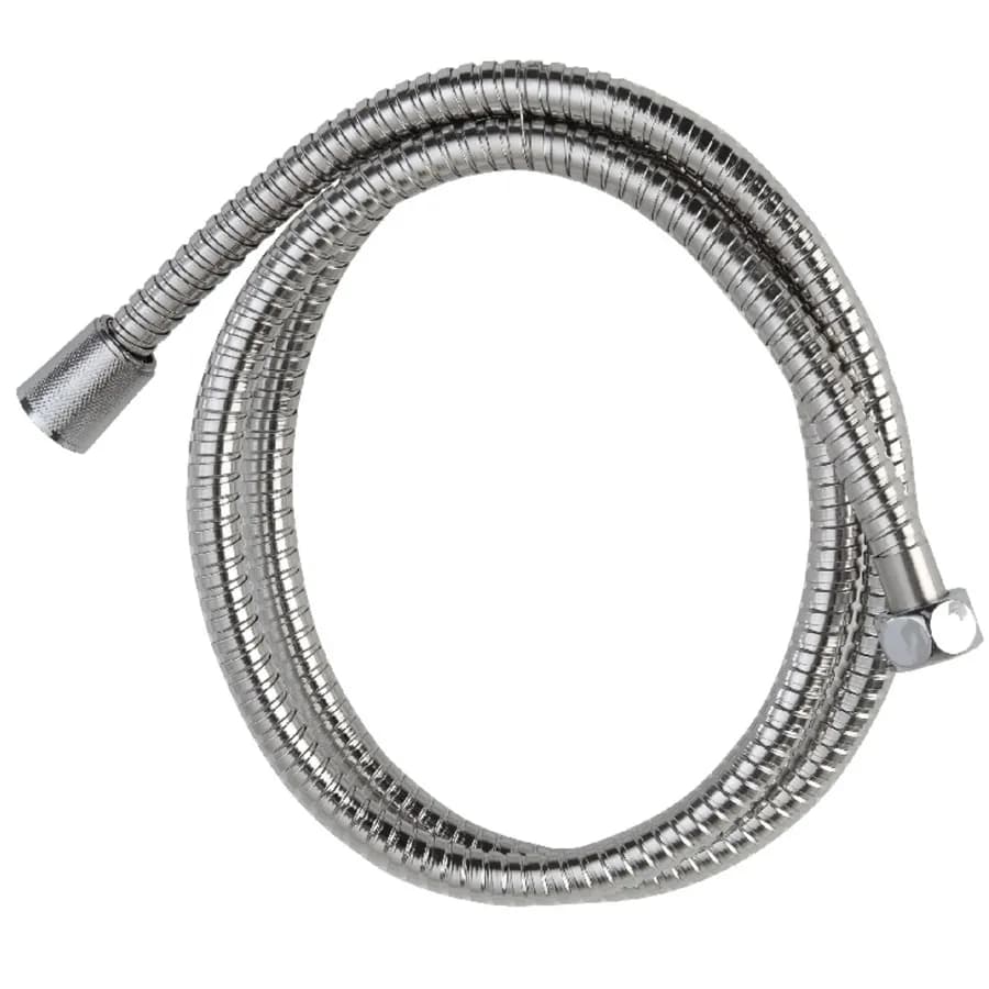 Set incasso doccia con braccio 28 cm soffione doccino e flessibile con presa acqua tonda - Slim