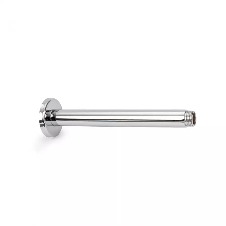 Set incasso doccia con braccio a soffitto 22 cm e soffione 40 cm cromo – Tila