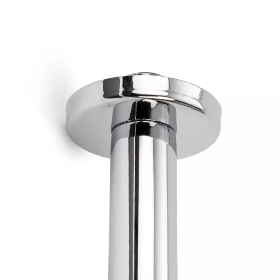 Set incasso doccia con braccio a soffitto 22 cm e soffione 40 cm cromo – Key