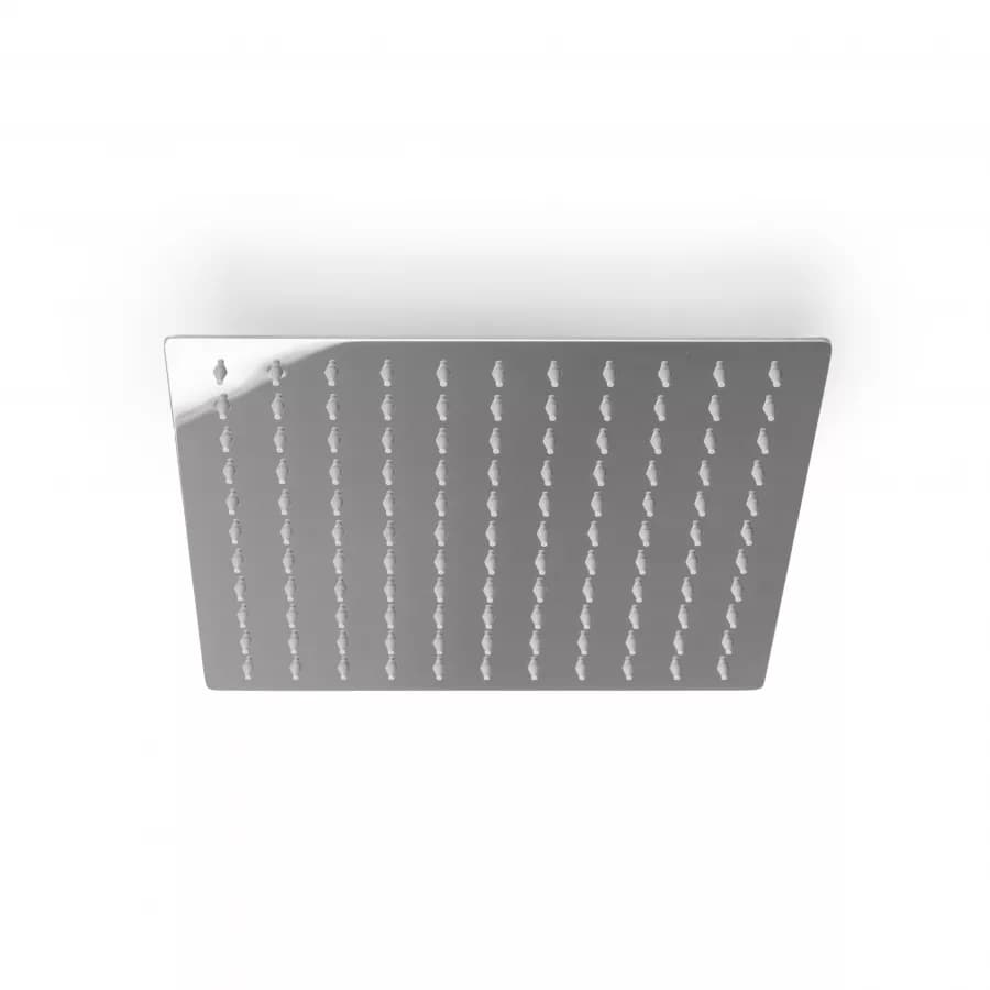 Set incasso doccia con braccio doccia 35 cm e soffione 25x25 cm cromo – Fusion