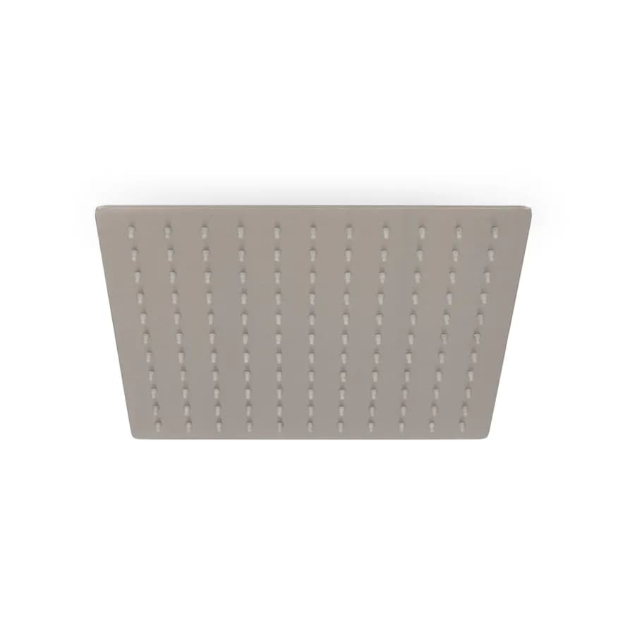 Set incasso doccia con braccio doccia 35 cm e soffione 25x25 cm spazzolato – Kyria