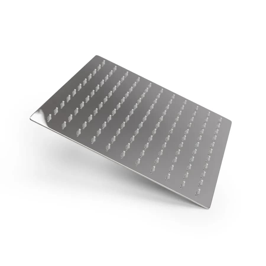 Set incasso doccia con deviatore con braccio a soffitto 20 cm e soffione 25x25 cm cromo – Fusion
