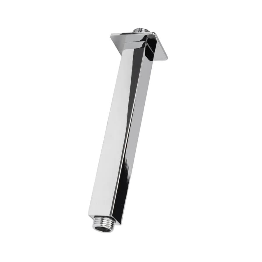 Set incasso doccia con deviatore con braccio a soffitto 20 cm e soffione 40x30 cm cromo – Fusion