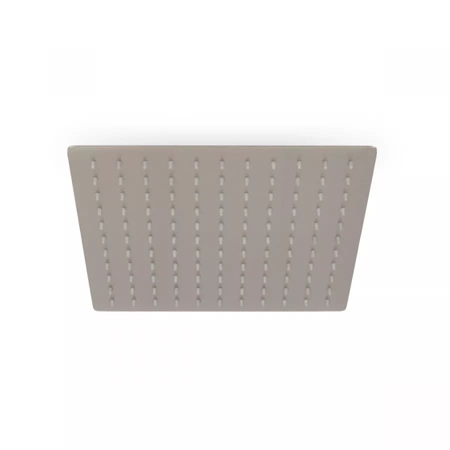Set incasso doccia con deviatore con braccio doccia 35 cm e soffione 25x25 cm spazzolato – Iota