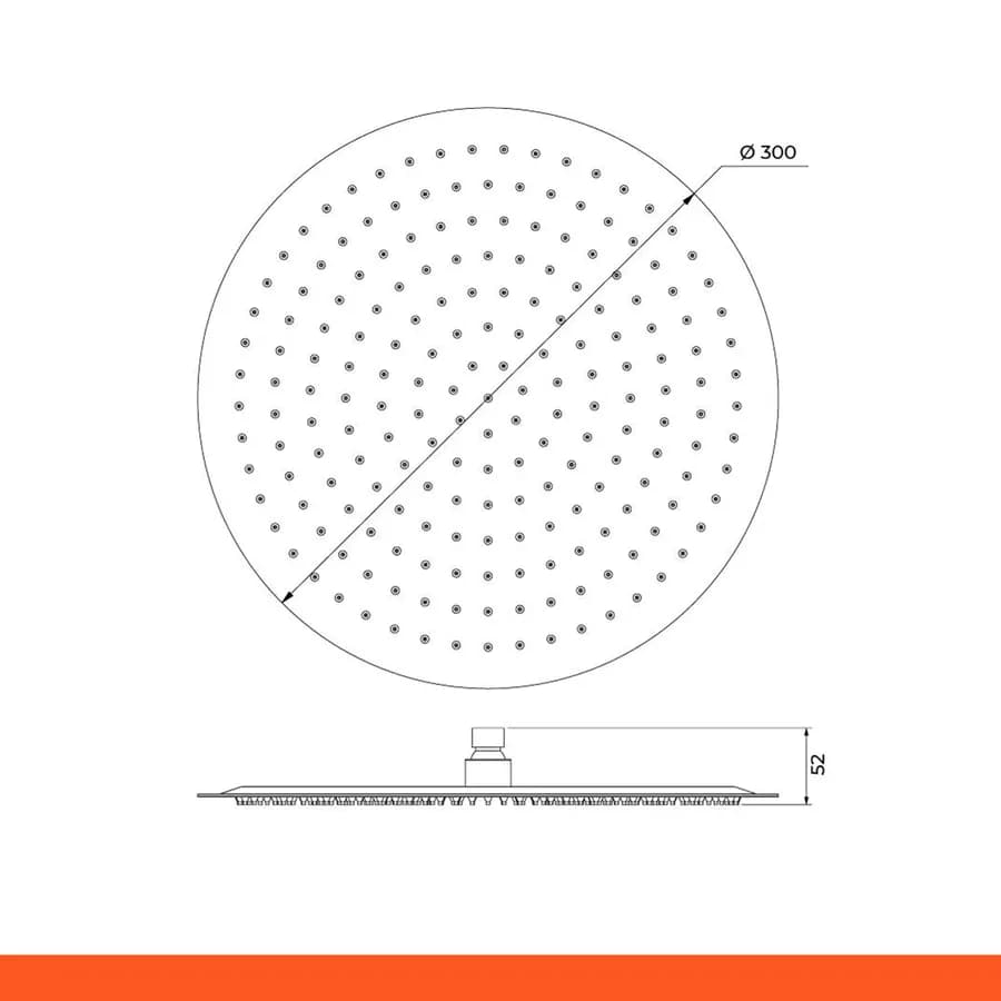 Set incasso doccia con deviatore e doccino con braccio doccia 22 cm e soffione 30 cm cromo – Tila