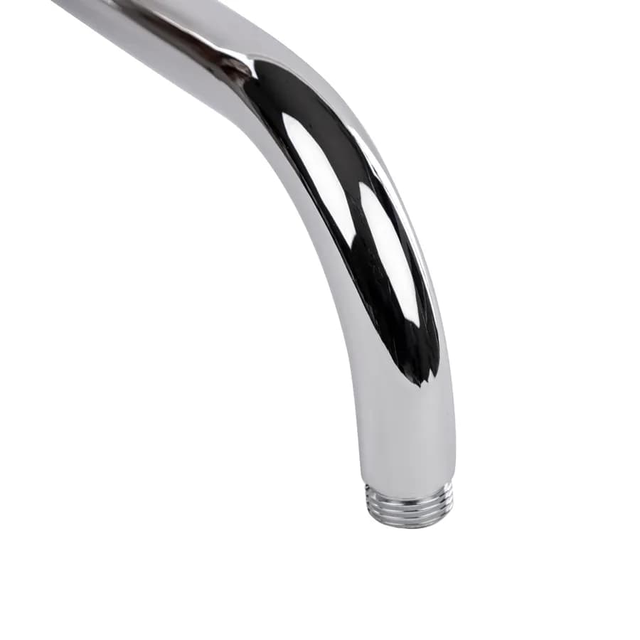 Set incasso doccia con deviatore e doccino con braccio doccia 28 cm e soffione 25 cm cromo – Key