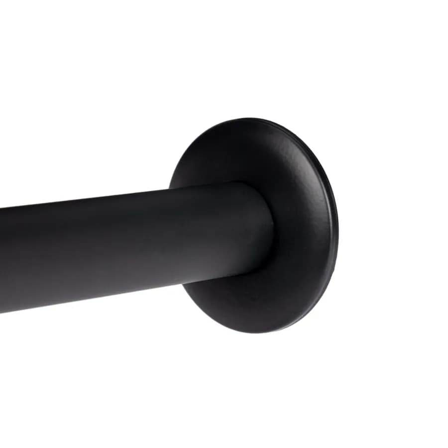 Set incasso doccia con deviatore e doccino con braccio doccia 28 cm e soffione 25 cm nero – Tila