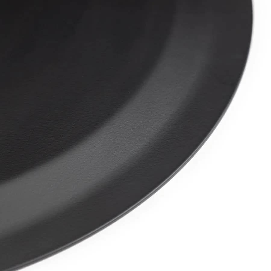 Set incasso doccia con deviatore e doccino con braccio doccia 28 cm e soffione 25 cm nero – Tila