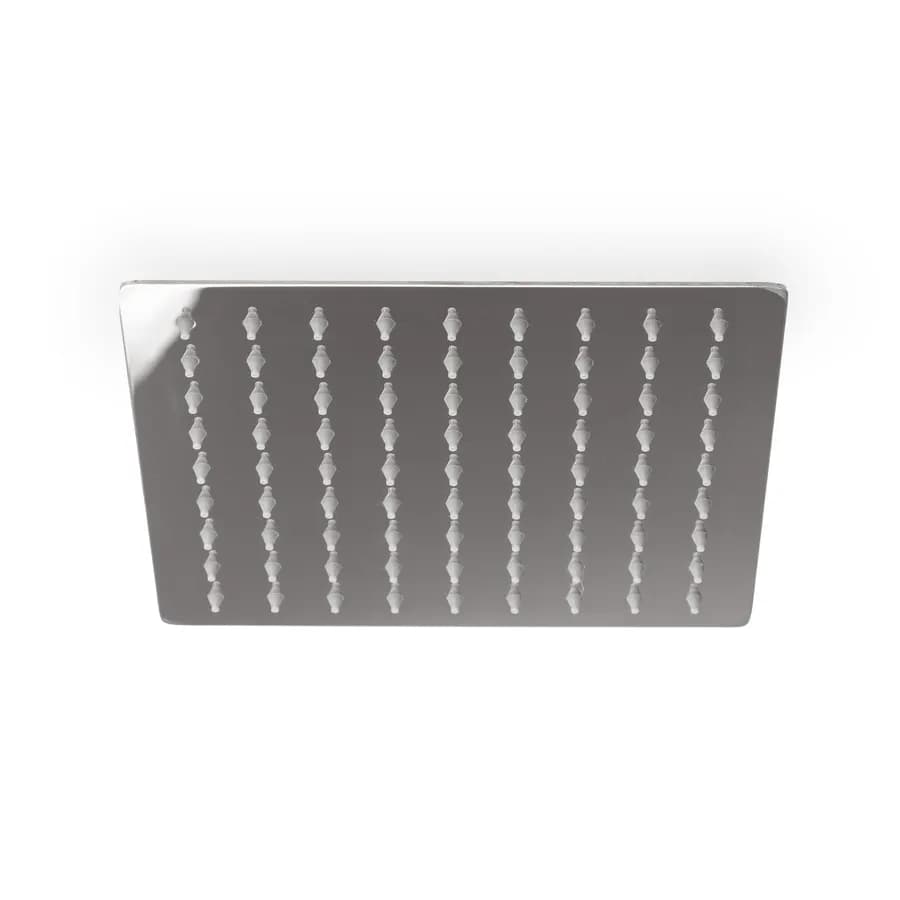 Set incasso doccia termostatico con deviatore con braccio doccia 35 cm e soffione 20x20 cm cromo – Fusion