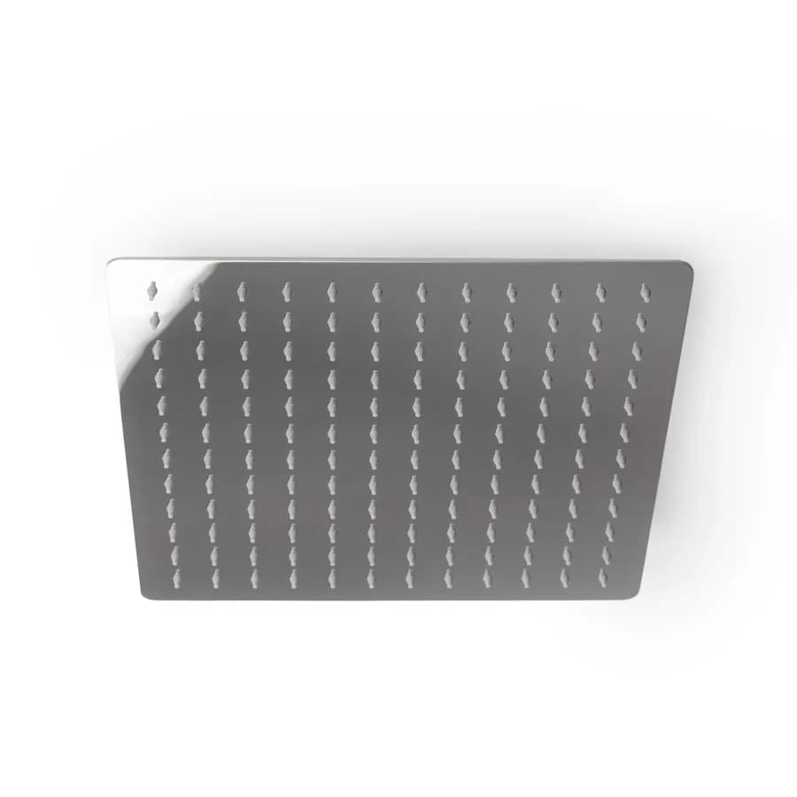 Set incasso doccia termostatico con deviatore con braccio doccia 40 cm e soffione 30x30 cm cromo – Iota