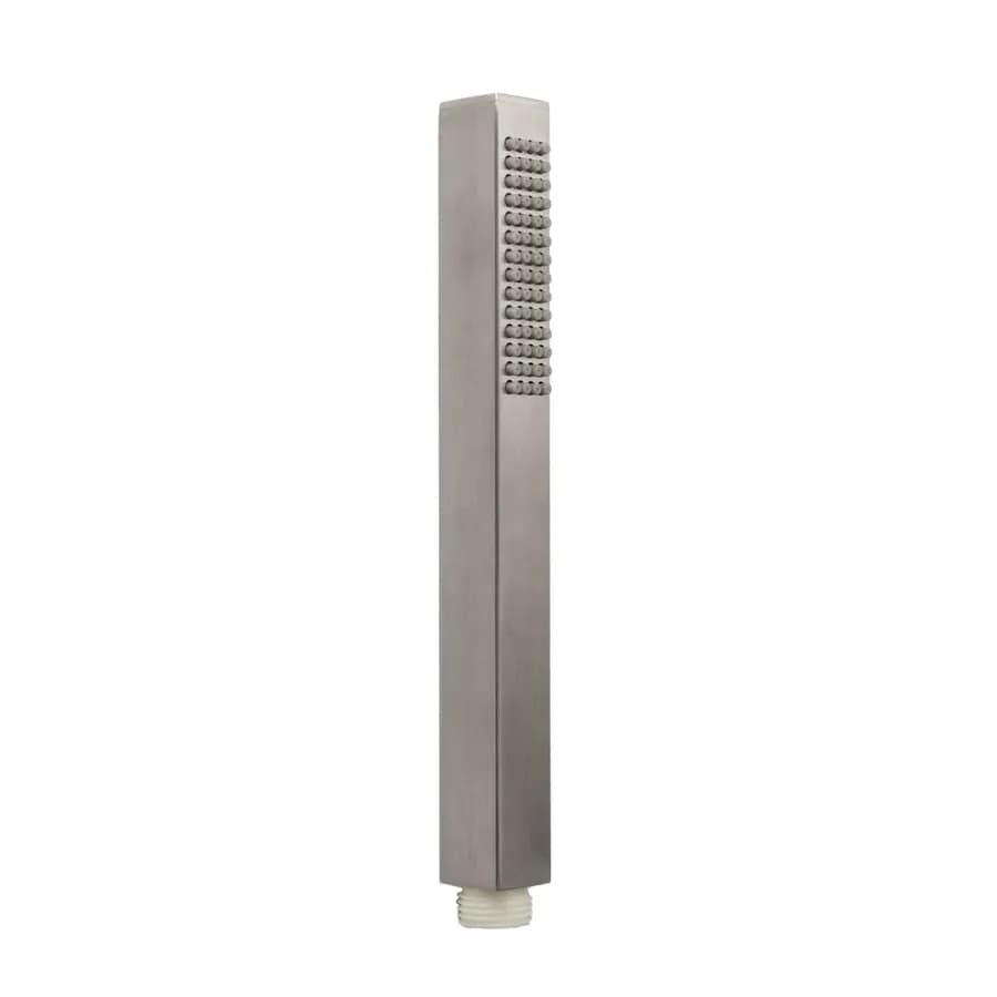 Set incasso squadrato con presa acqua in acciaio inox 316 satinato – Pure