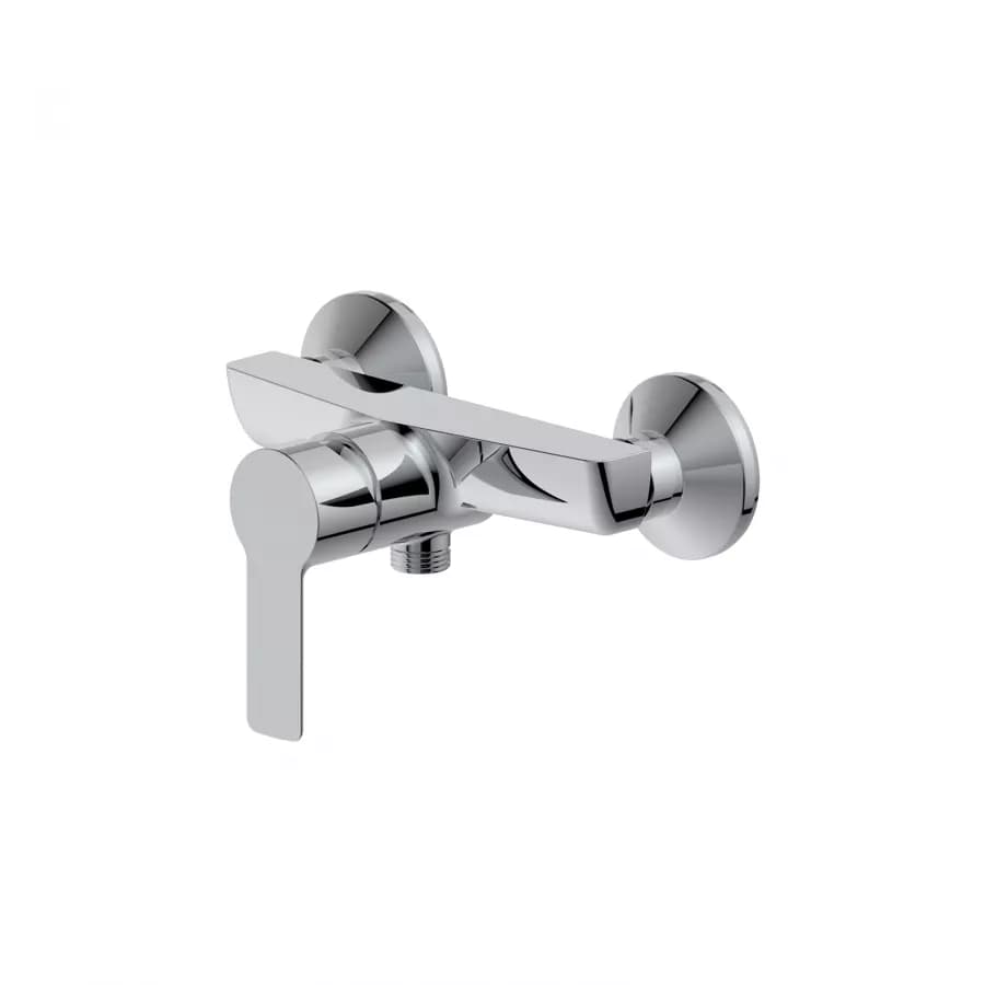 Set miscelatore lavabo alto e bidet con esterno doccia cromo – Key