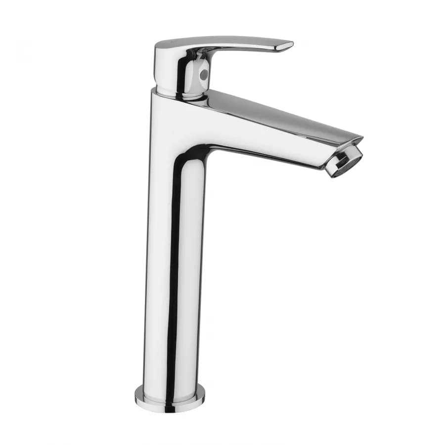 Set lavabo alto e bidet cromo Luce di Jacuzzi - Rubinetteria