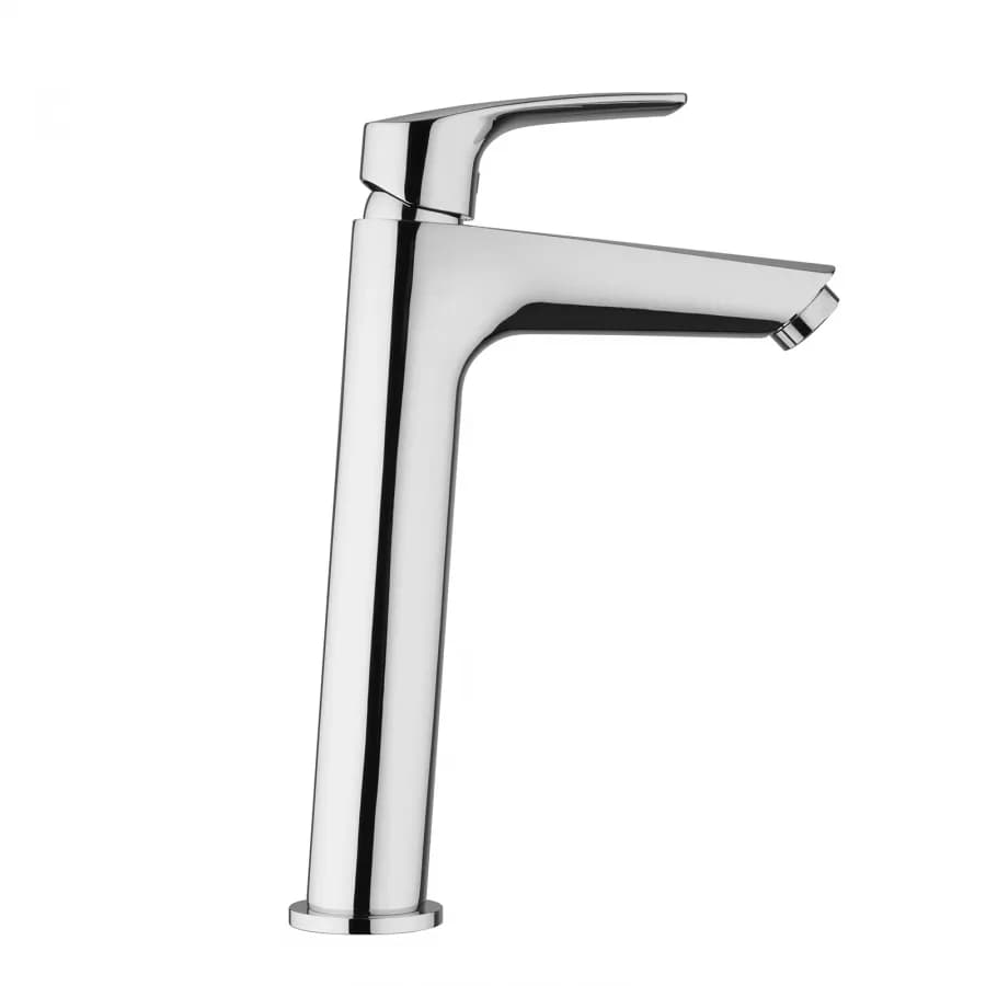 Set lavabo alto e bidet cromo Luce di Jacuzzi - Rubinetteria